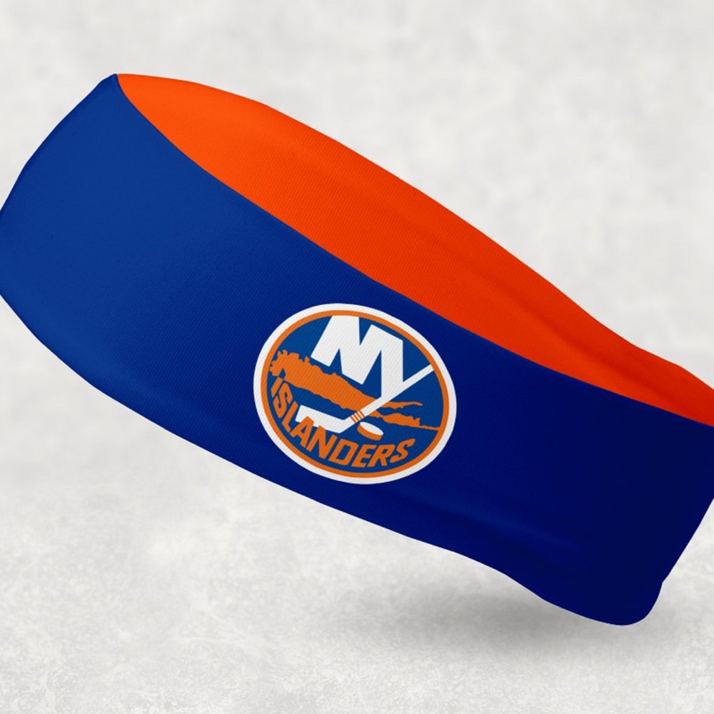 2 Pack - NEW - Reversible New York Islanders Headband NY Islanders Headband